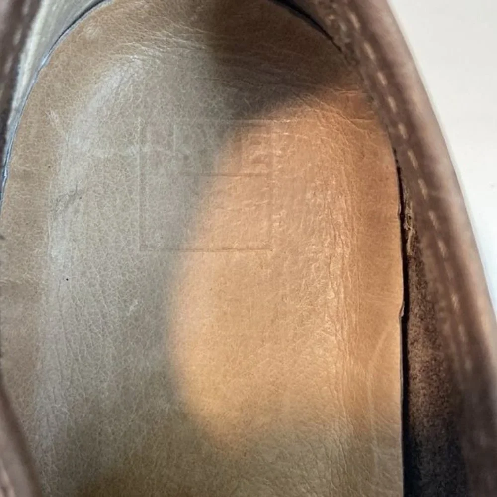 Frye leather lace